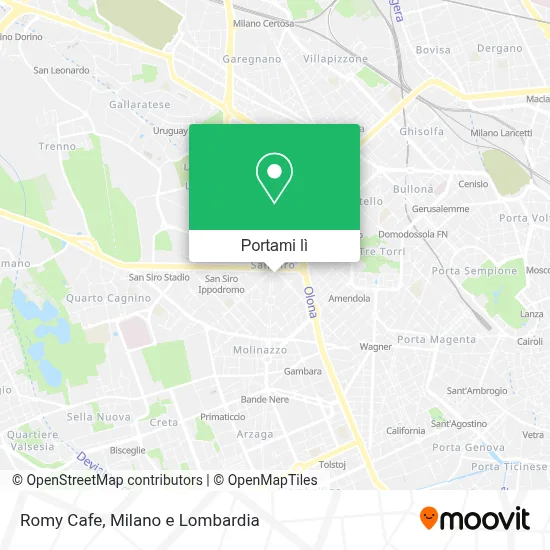 Mappa Romy Cafe