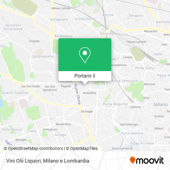Mappa Vini Olii Liquori