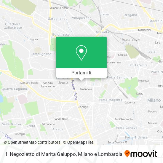 Mappa Il Negozietto di Marita Galuppo