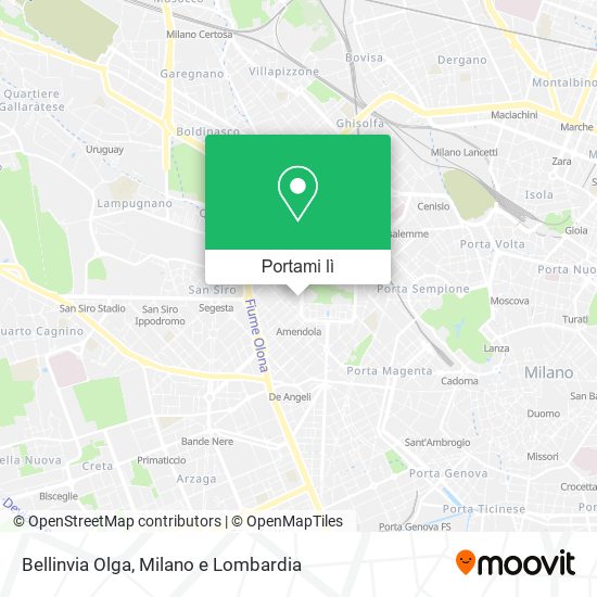 Mappa Bellinvia Olga