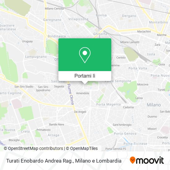 Mappa Turati Enobardo Andrea Rag.
