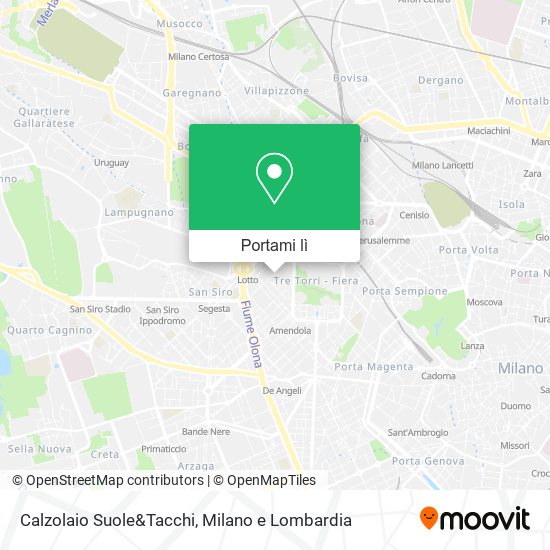 Mappa Calzolaio Suole&Tacchi