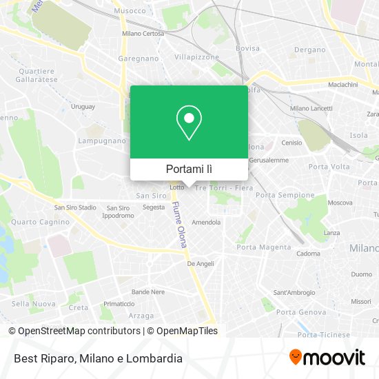 Mappa Best Riparo