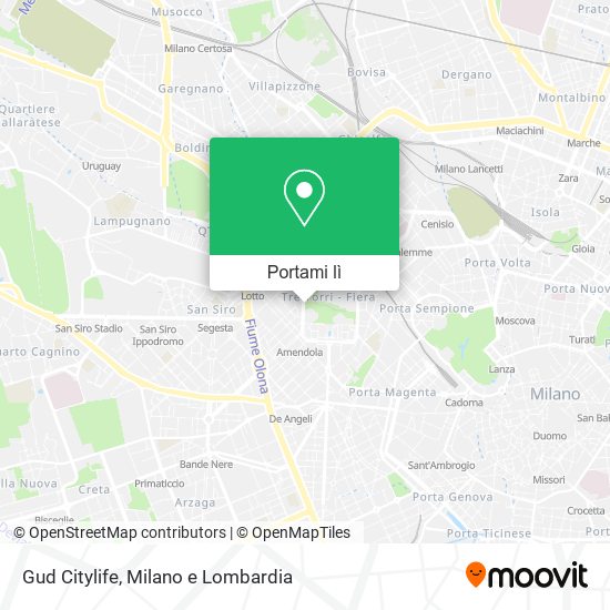 Mappa Gud Citylife