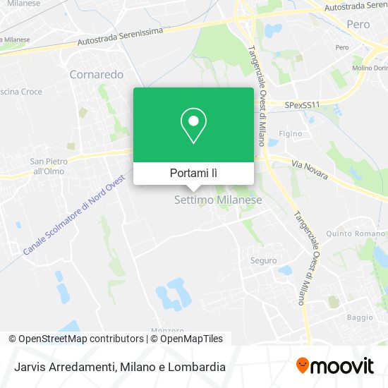 Mappa Jarvis Arredamenti