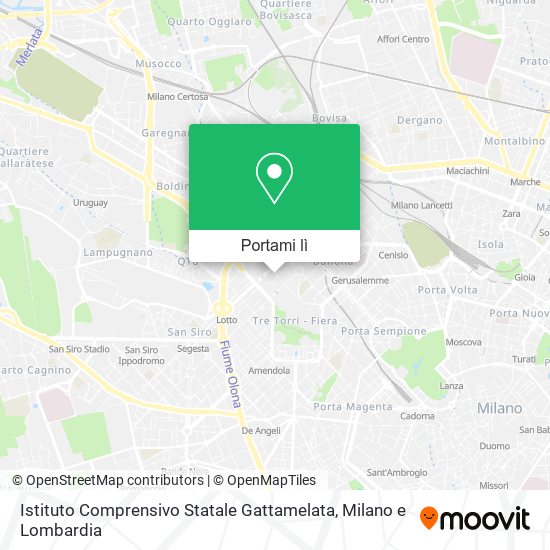 Mappa Istituto Comprensivo Statale Gattamelata