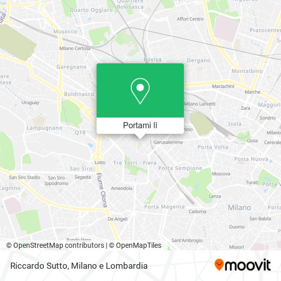 Mappa Riccardo Sutto