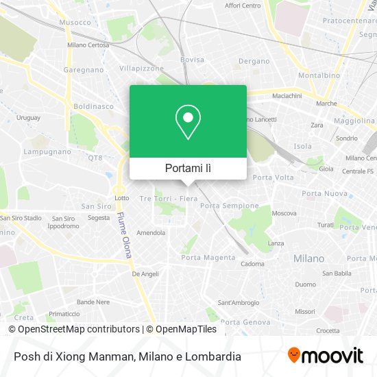 Mappa Posh di Xiong Manman