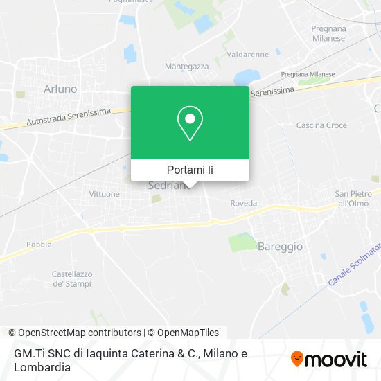 Mappa GM.Ti SNC di Iaquinta Caterina & C.