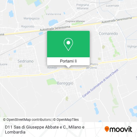 Mappa D11 Sas di Giuseppe Abbate e C.