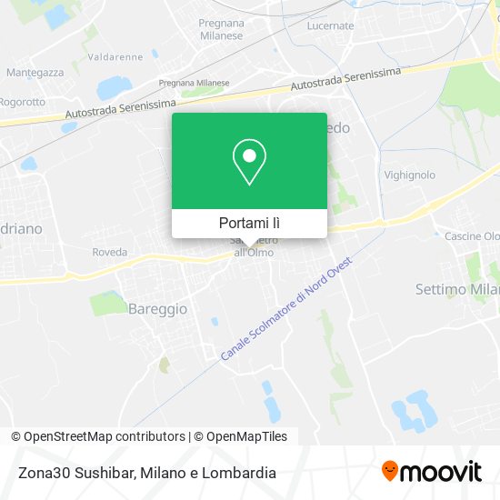 Mappa Zona30 Sushibar