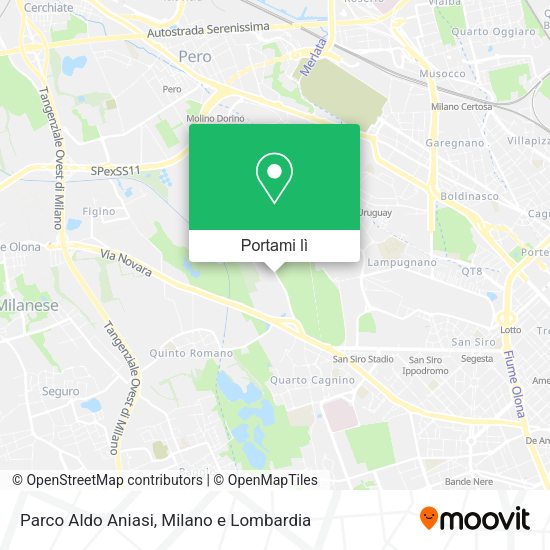 Mappa Parco Aldo Aniasi
