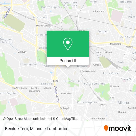 Mappa Benilde Terri