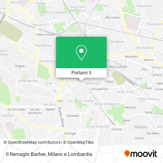 Mappa Il Remagio Barber