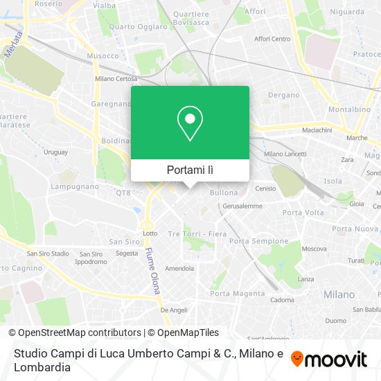 Mappa Studio Campi di Luca Umberto Campi & C.