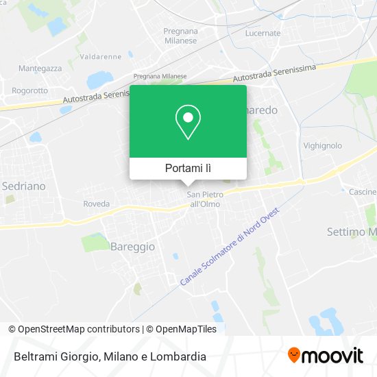 Mappa Beltrami Giorgio