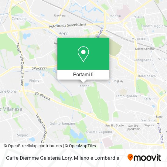 Mappa Caffe Diemme Galateria Lory