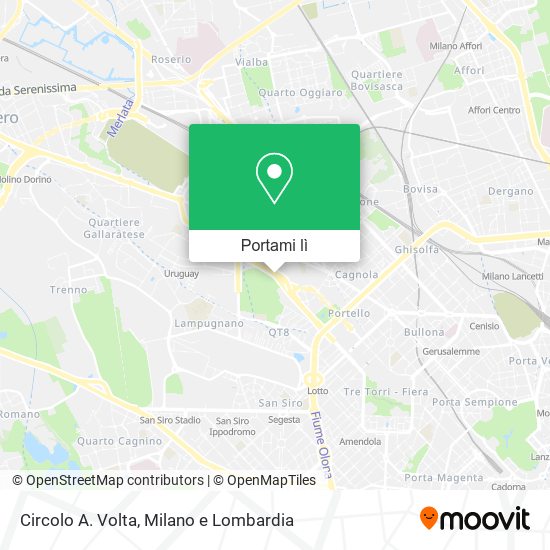 Mappa Circolo A. Volta