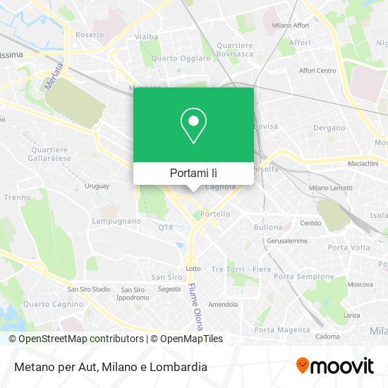 Mappa Metano per Aut