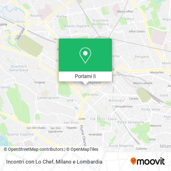 Mappa Incontri con Lo Chef