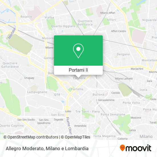 Mappa Allegro Moderato