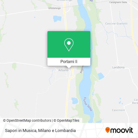 Mappa Sapori in Musica
