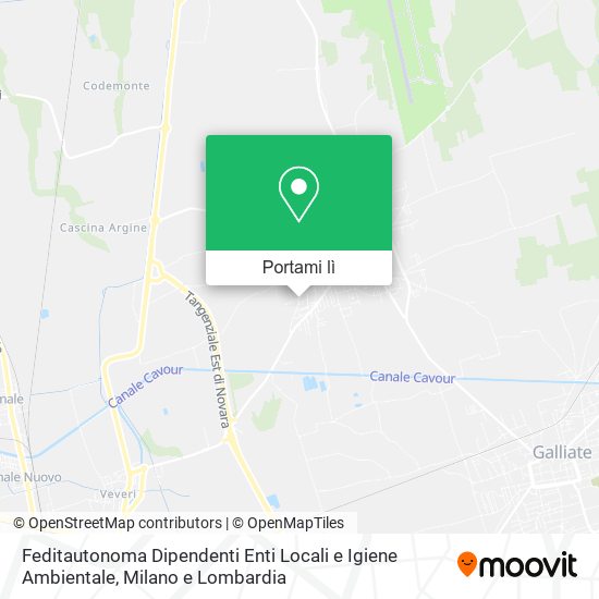 Mappa Feditautonoma Dipendenti Enti Locali e Igiene Ambientale