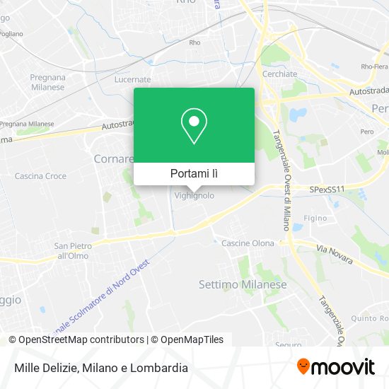 Mappa Mille Delizie