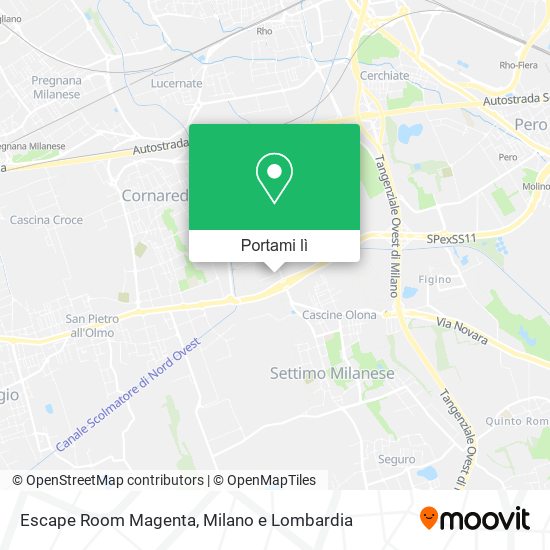 Mappa Escape Room Magenta