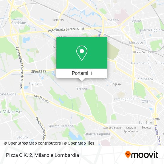 Mappa Pizza O.K. 2