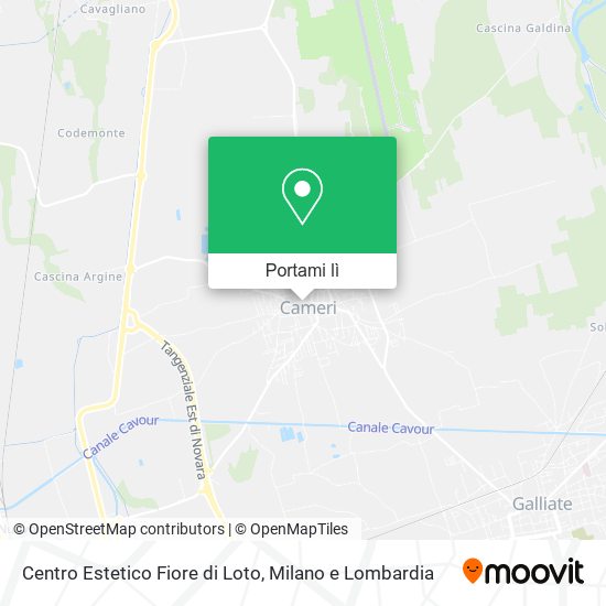 Mappa Centro Estetico Fiore di Loto