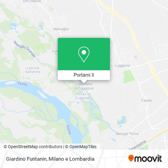 Mappa Giardino Funtanin
