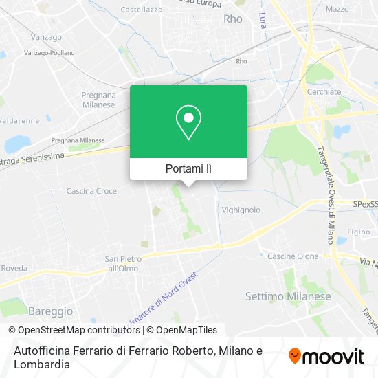 Mappa Autofficina Ferrario di Ferrario Roberto