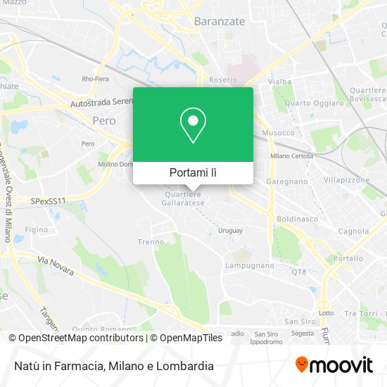 Mappa Natù in Farmacia