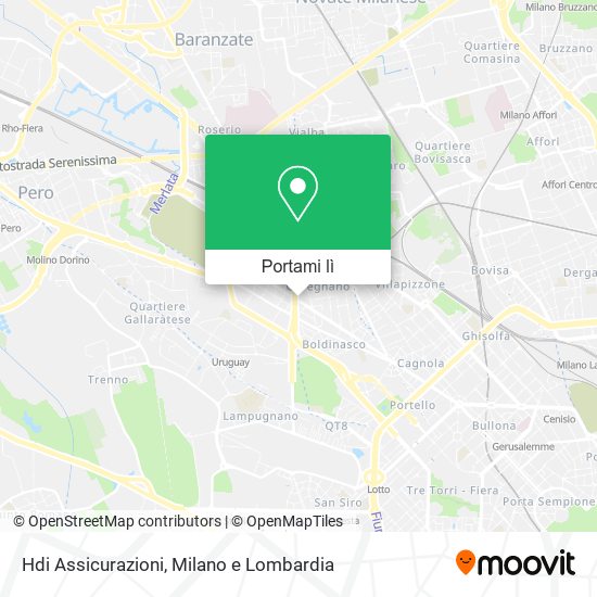 Mappa Hdi Assicurazioni