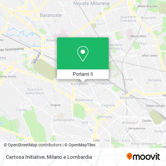 Mappa Certosa Initiative