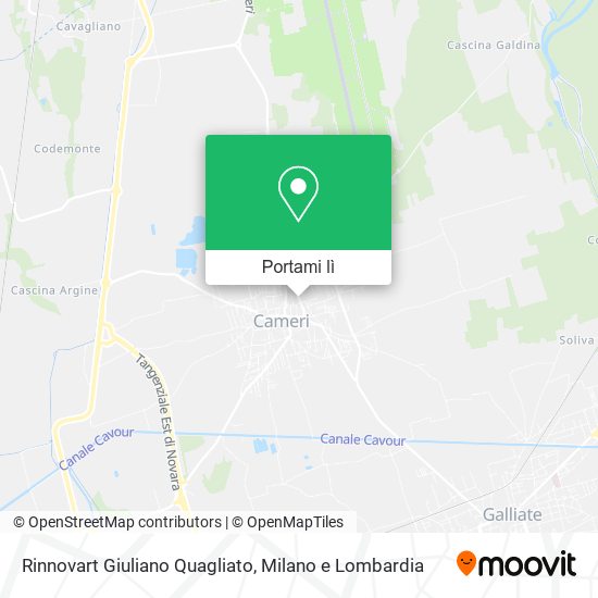 Mappa Rinnovart Giuliano Quagliato