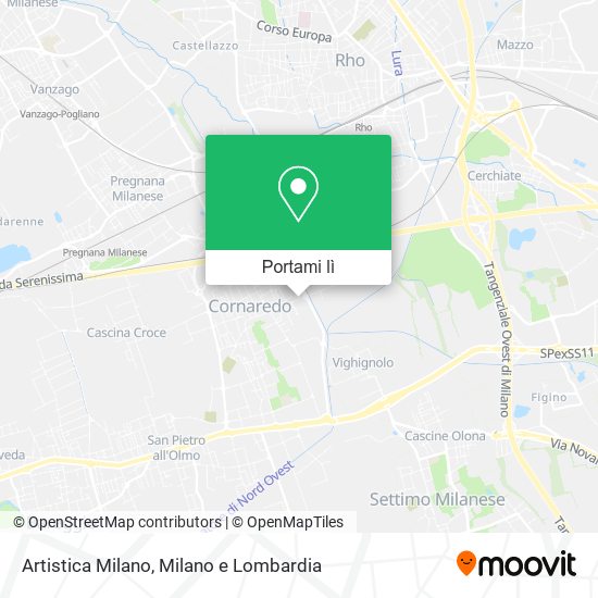 Mappa Artistica Milano