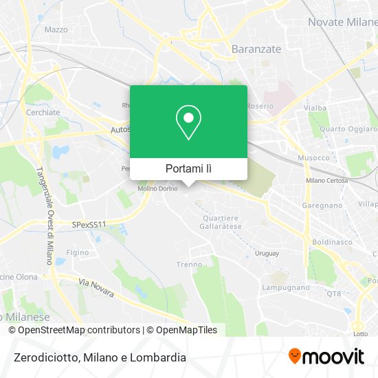 Mappa Zerodiciotto