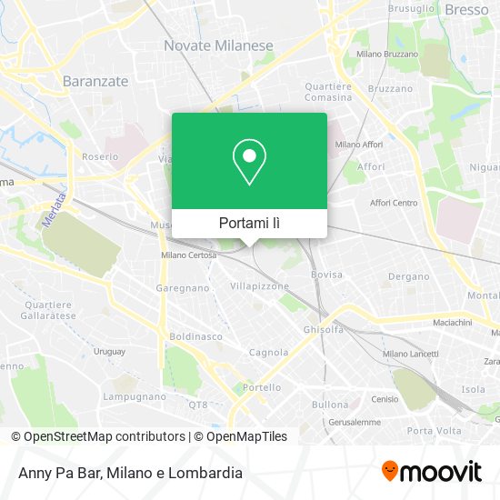 Mappa Anny Pa Bar