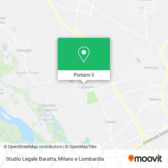 Mappa Studio Legale Baratta