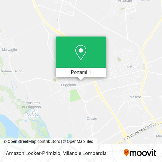 Mappa Amazon Locker-Primizio