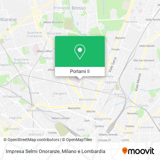 Mappa Impresa Selmi Onoranze