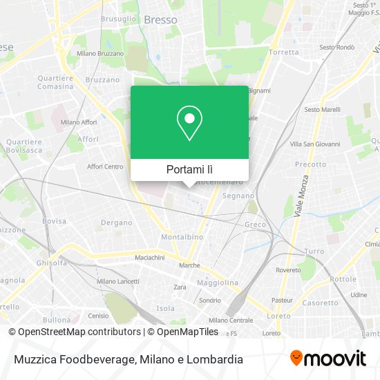Mappa Muzzica Foodbeverage