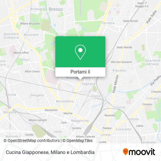 Mappa Cucina Giapponese
