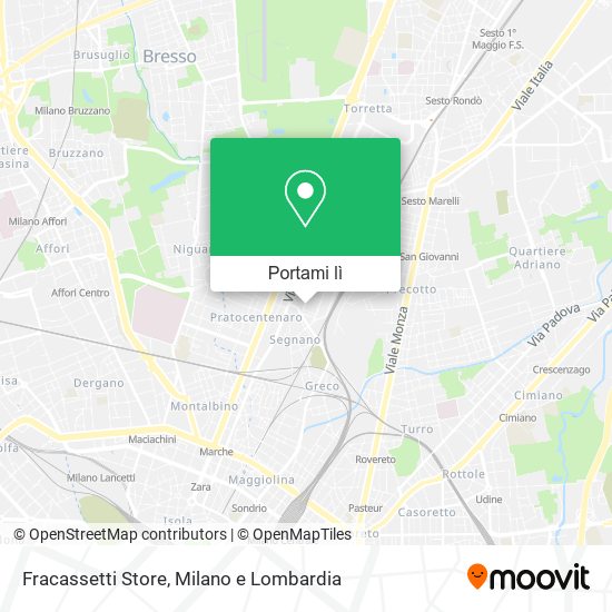Mappa Fracassetti Store