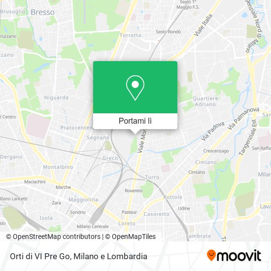 Mappa Orti di VI Pre Go