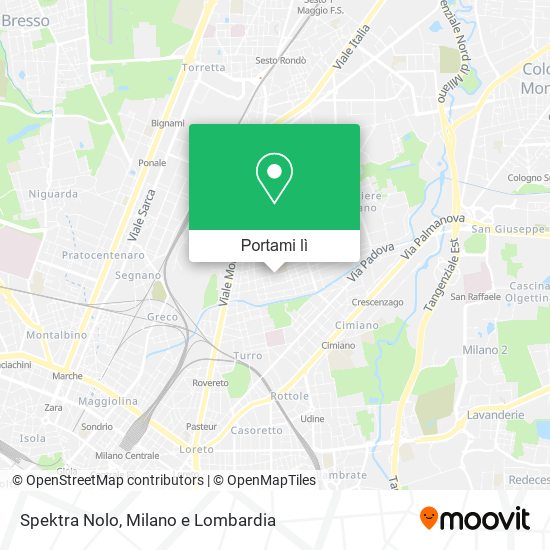 Mappa Spektra Nolo