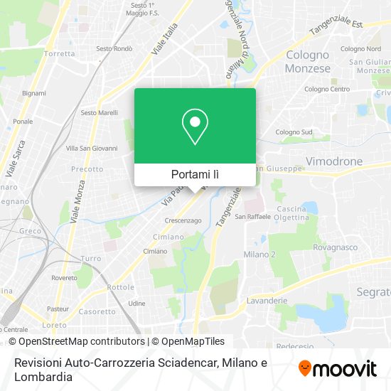 Mappa Revisioni Auto-Carrozzeria Sciadencar