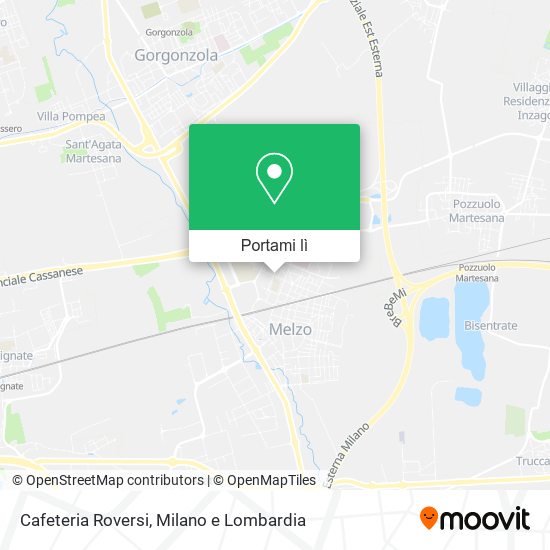Mappa Cafeteria Roversi
